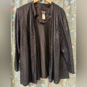Vintage Black Sequin Jacket More Jazz A Chorus Line Company
